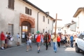 2due croci un gruppo direttamente da Pavia altra croce più grande da milano con don carlo