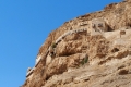 Salendo al monastero ortodosso sul monte delle tentazioni..